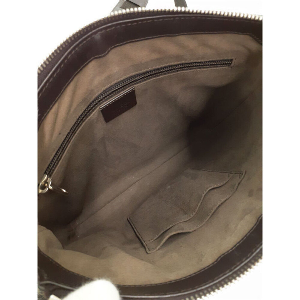 Gucci Messenger GG Supreme Brown Shoulder Bag Crossbody - Picture 3 of 9
